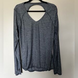 Head Women's Long Sleeve Tee - Gray